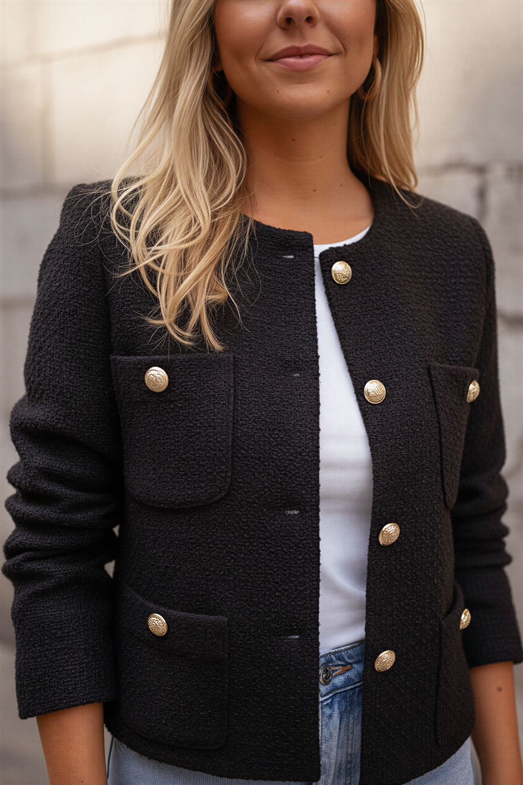 Blazer in Tweed | Eleganza Strutturata | Autunno