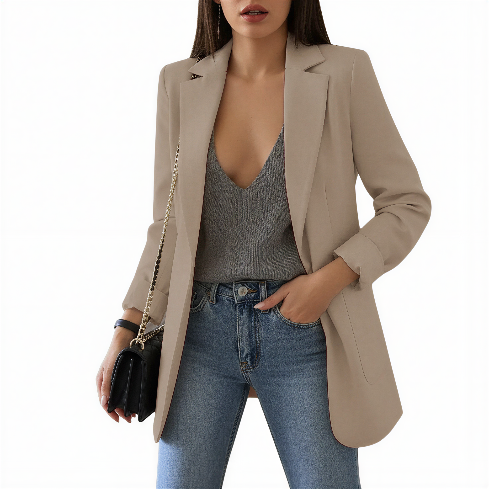 Blazer Lungo Emilia | Stile Contemporaneo | Tutto l'Anno