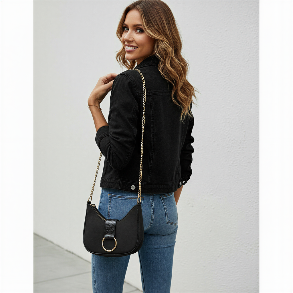 Giacca di Jeans Alina | Stile Classico | Ogni Stagione