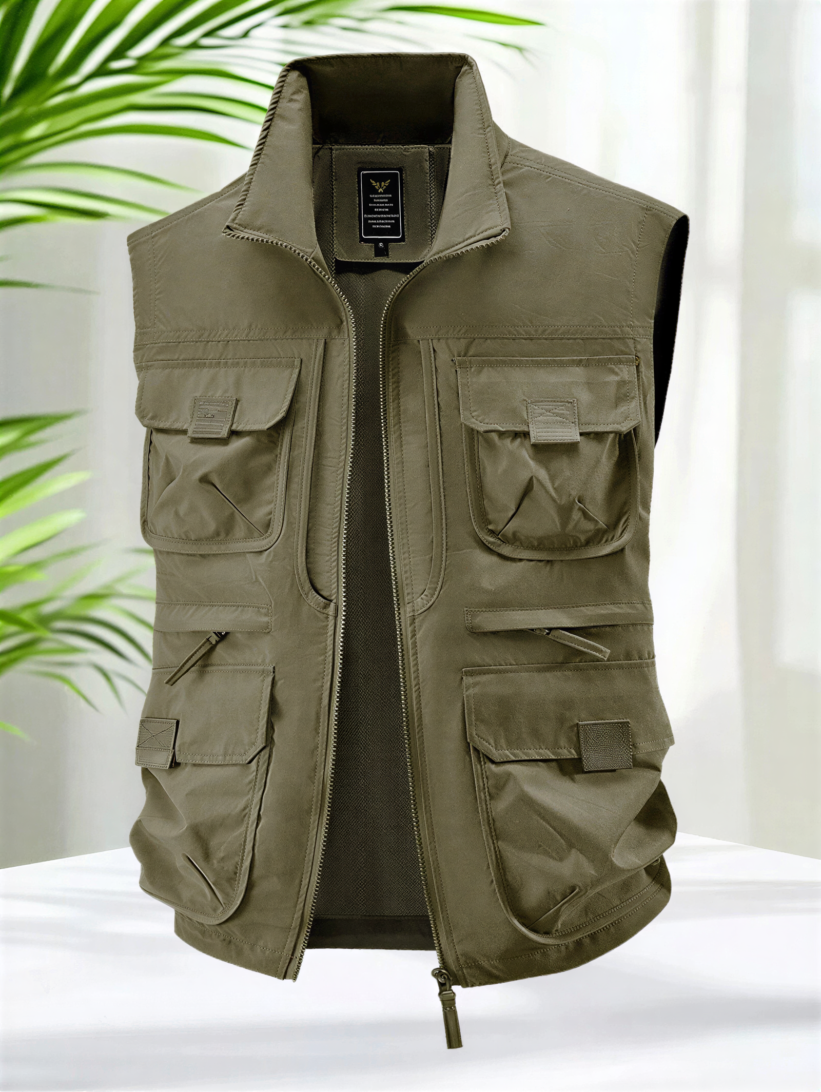 Gilbert Gilet Outdoor Uomo | Funzionale con Tasche | Tutte le Stagioni