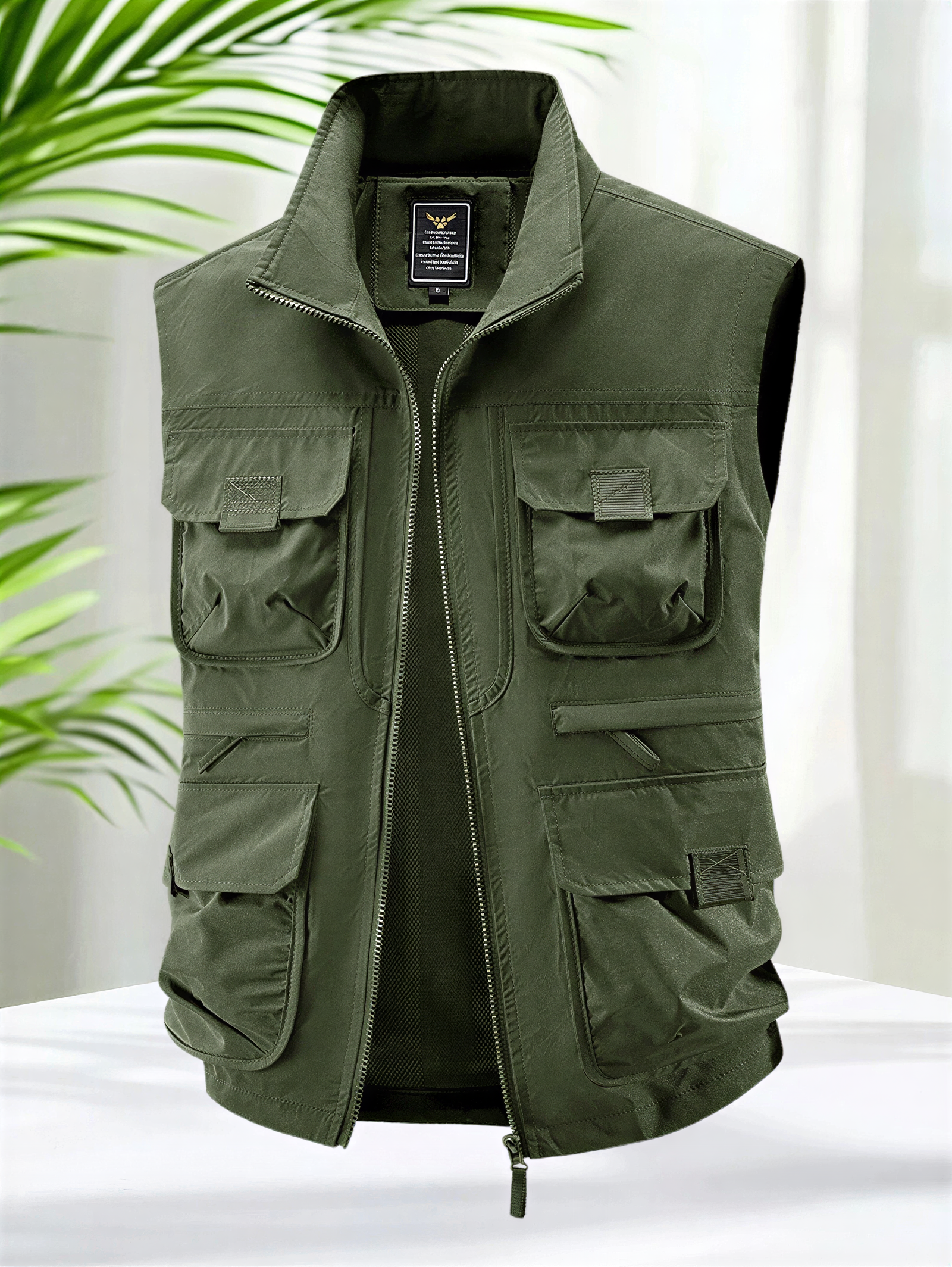 Gilbert Gilet Outdoor Uomo | Funzionale con Tasche | Tutte le Stagioni