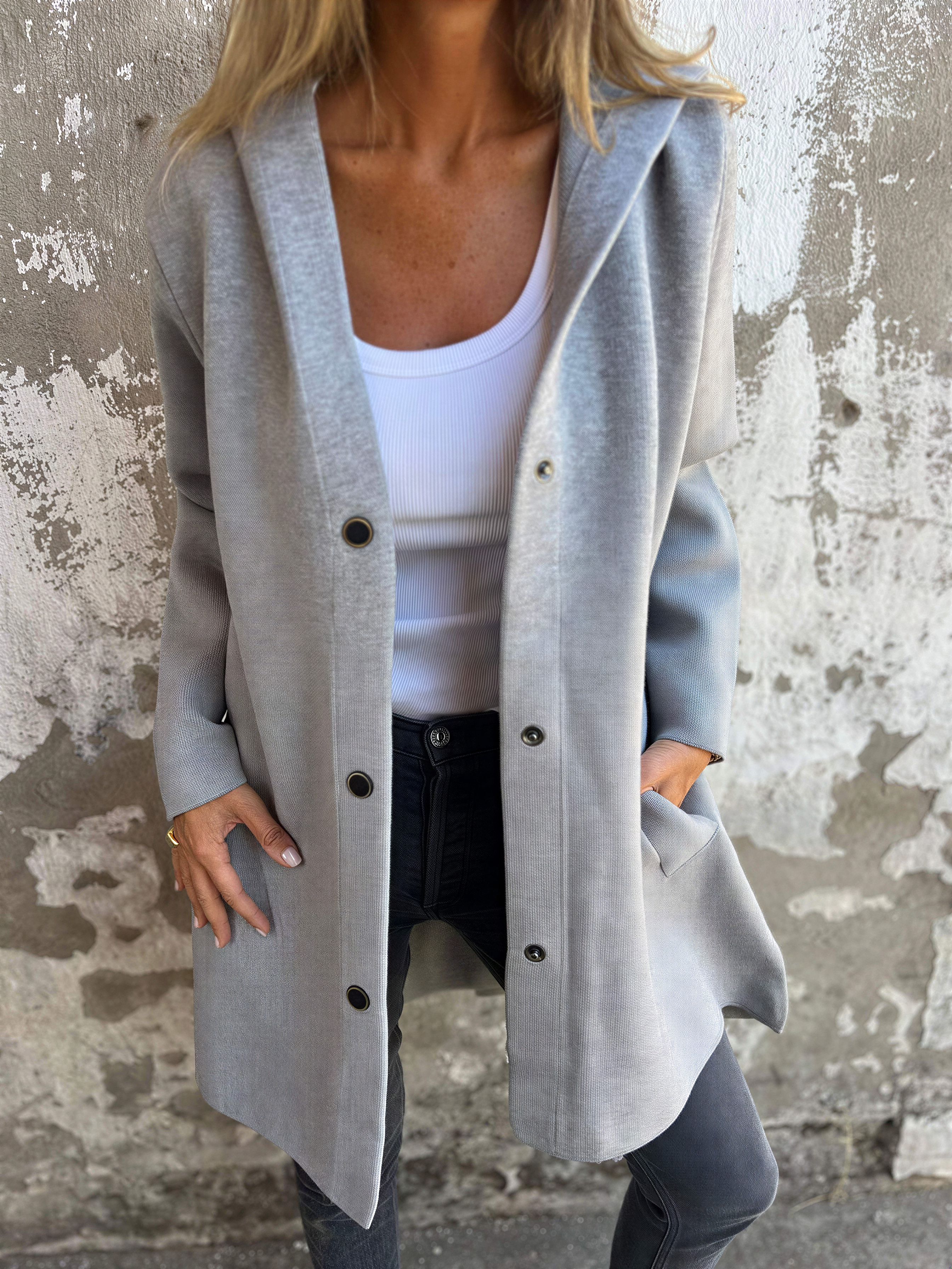 Cardigan con Cappuccio | Maglia Morbida | Casual Chic