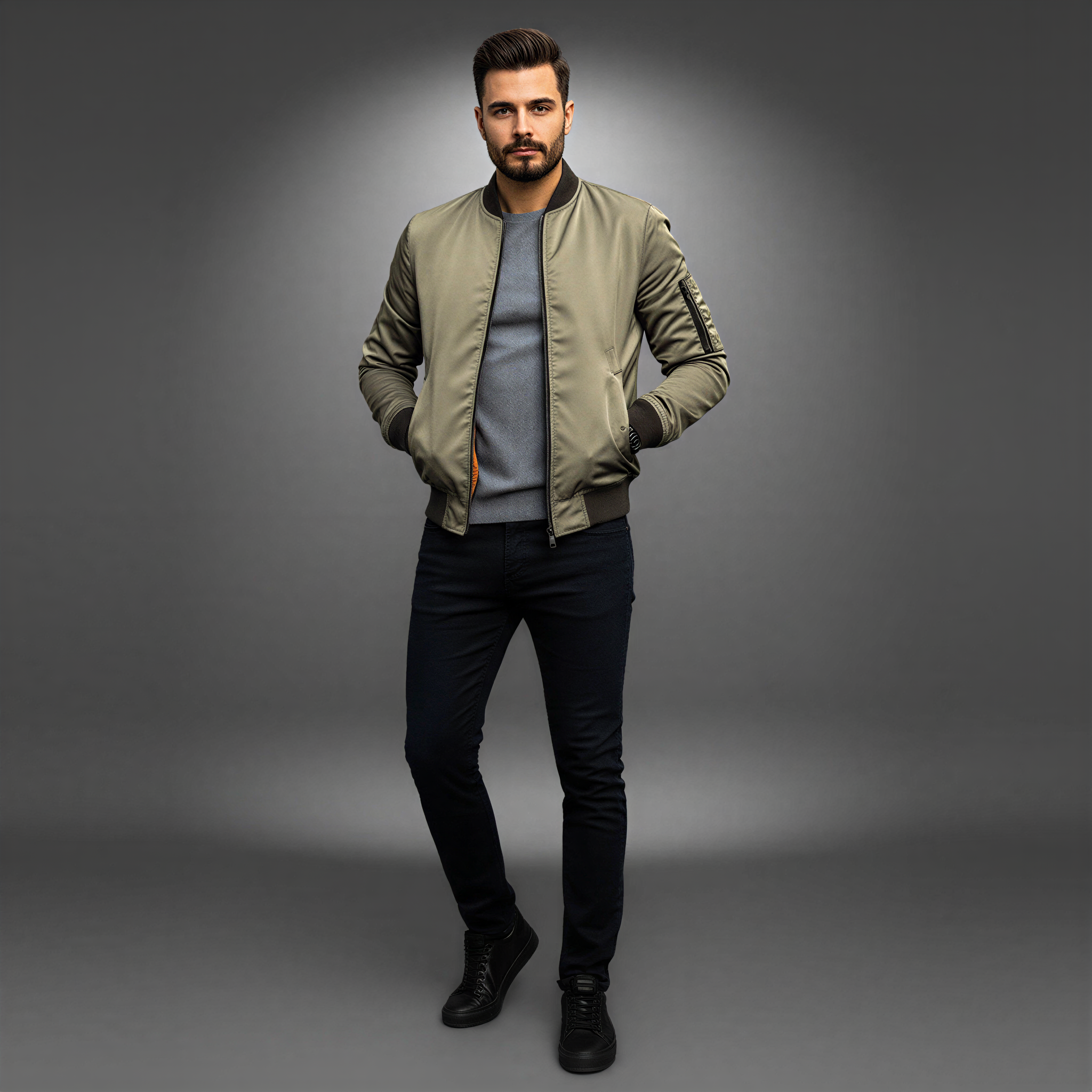 Giacca Bomber Stefan | Stile Contemporaneo | Tutte le Stagioni