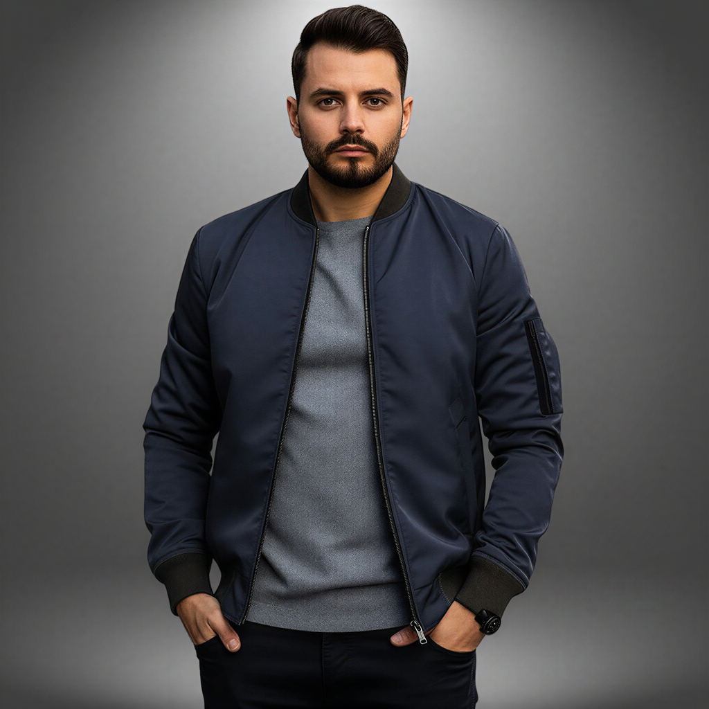 Giacca Bomber Stefan | Stile Contemporaneo | Tutte le Stagioni