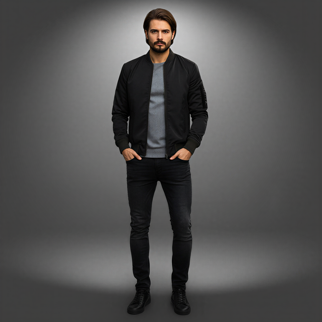 Giacca Bomber Stefan | Stile Contemporaneo | Tutte le Stagioni