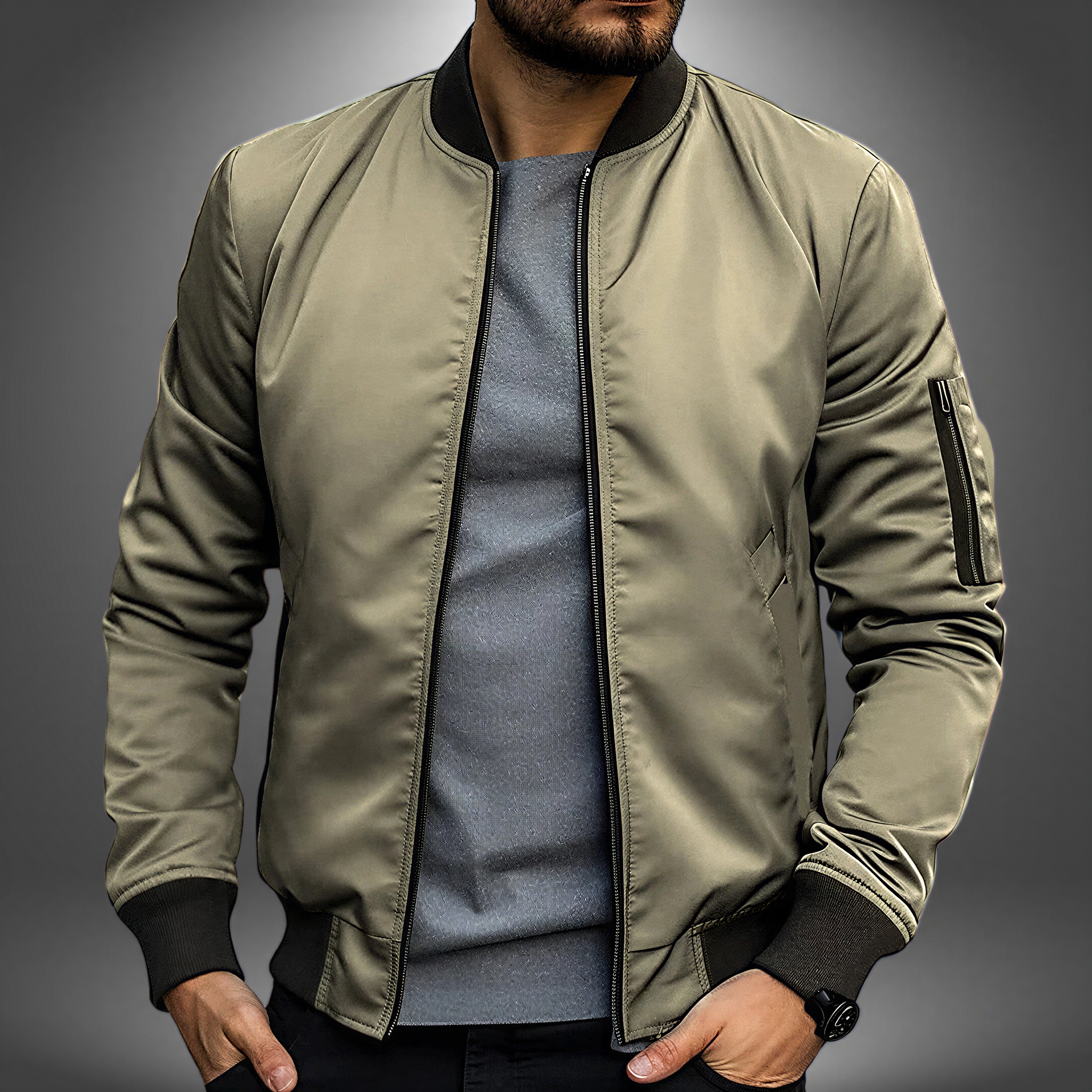 Giacca Bomber Stefan | Stile Contemporaneo | Tutte le Stagioni