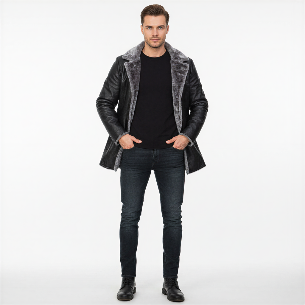 Cappotto Trench Ecopelle | Stile Moderno Invernale