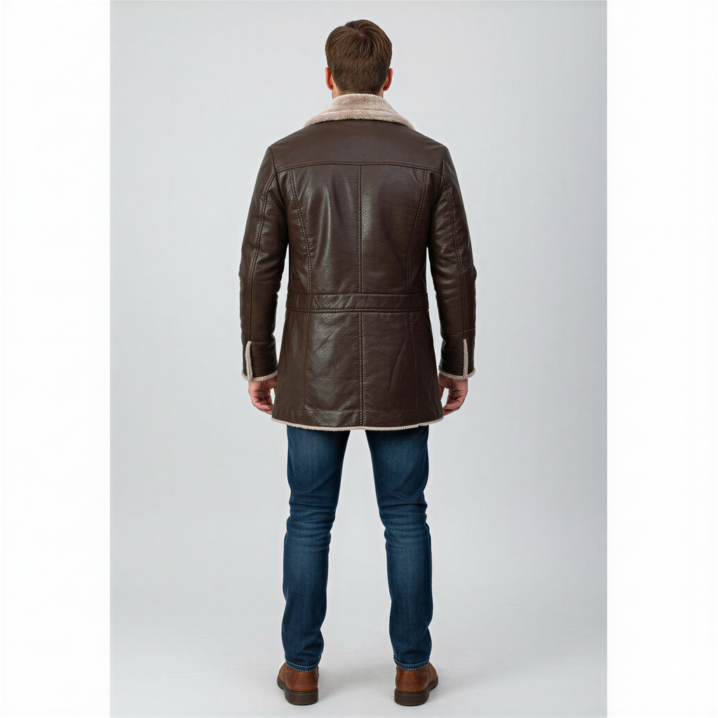 Cappotto Trench Ecopelle | Stile Moderno Invernale