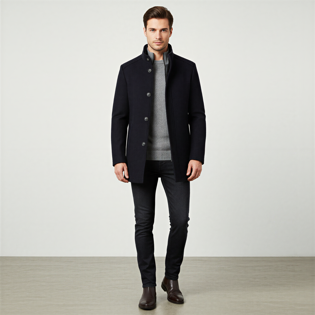 Cappotto in Misto Lana | Stile Contemporaneo | Invernale