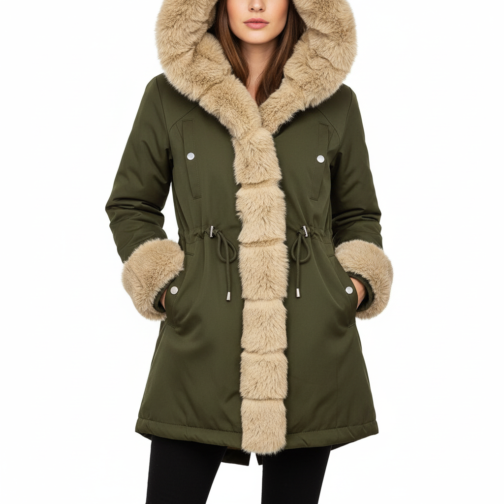 Parka Invernale | Elegante con Pelliccia | Donna