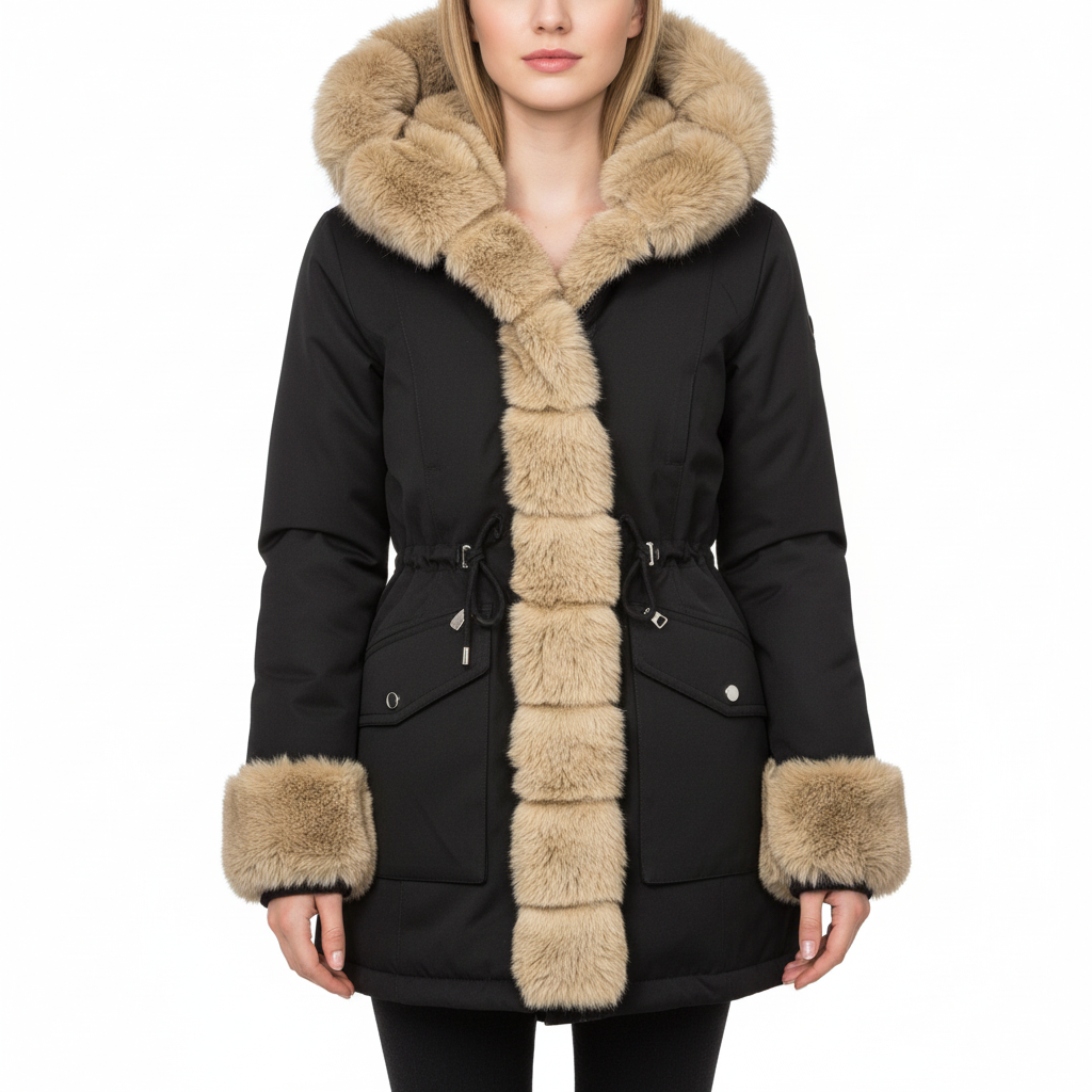 Parka Invernale | Elegante con Pelliccia | Donna