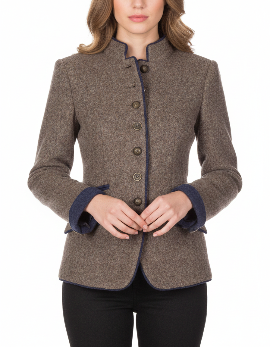 Blazer in Tweed | Eleganza Sartoriale | Versatile