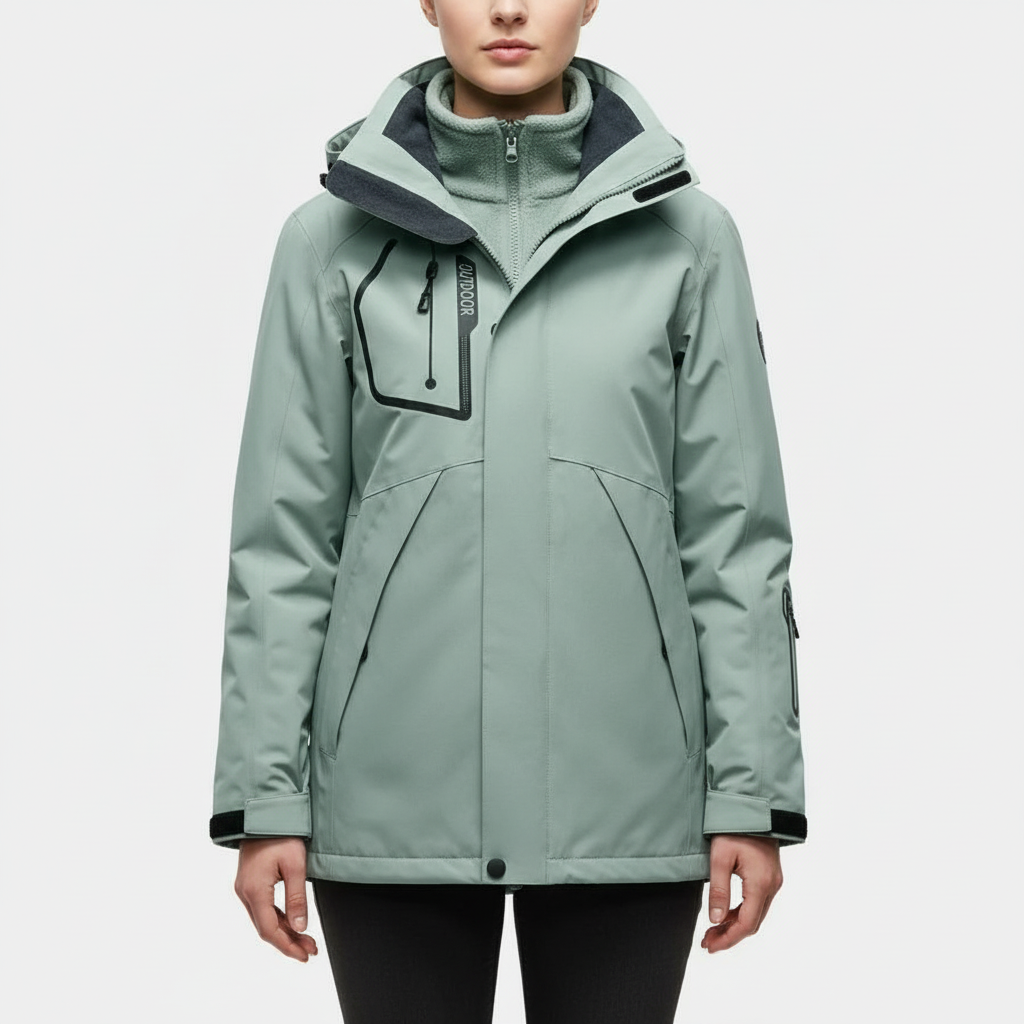 Giacca 3-in-1 | Outdoor Impermeabile | Tutte le Stagioni