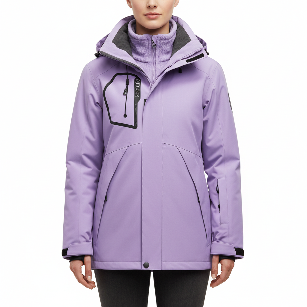 Giacca 3-in-1 | Outdoor Impermeabile | Tutte le Stagioni