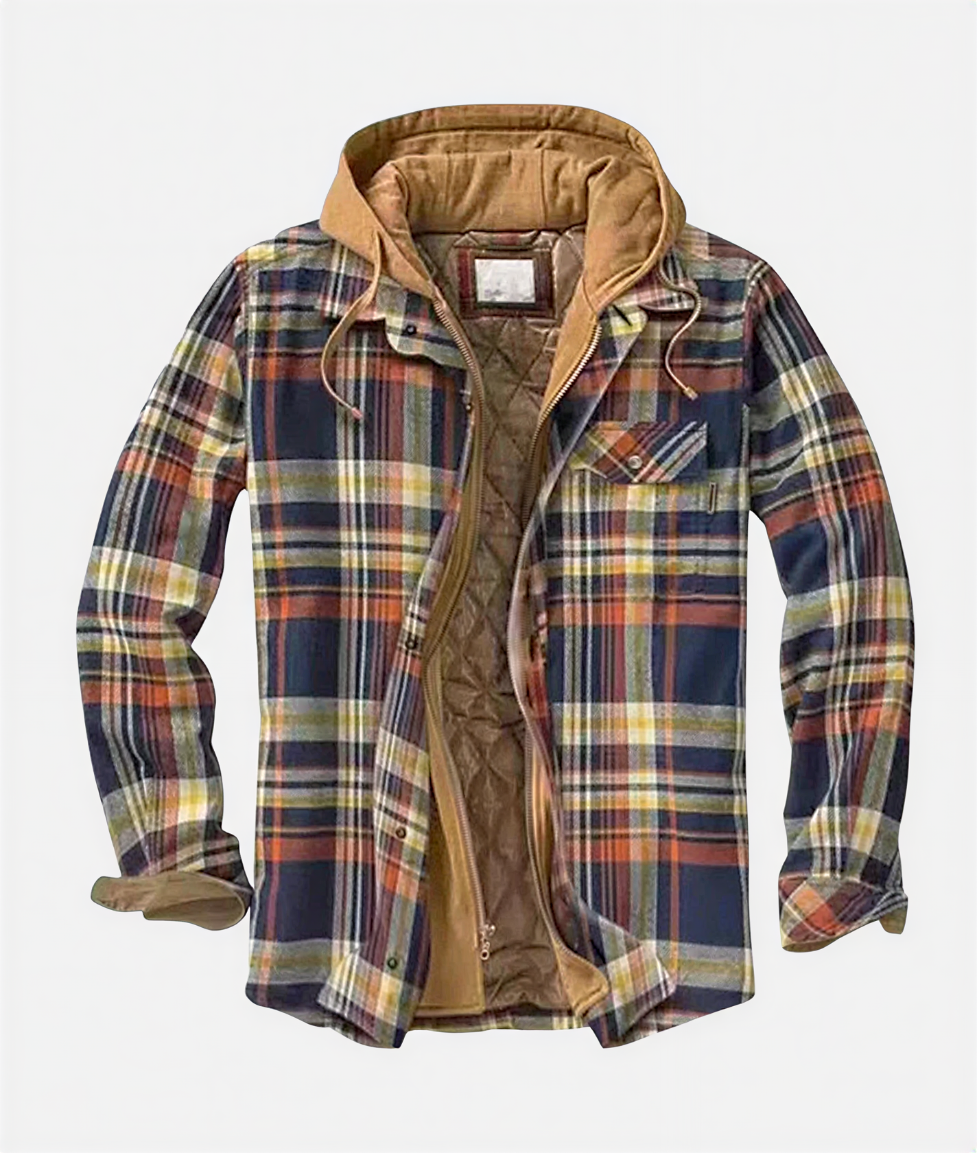 Dexter Giacca Patchwork Uomo | Stile Casual Outdoor | Inverno