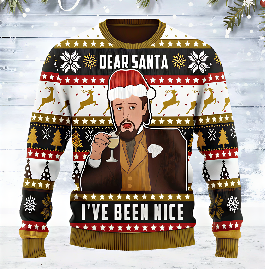 Mike Maglione Natale Divertente | Stile Meme Gatsby | Inverno