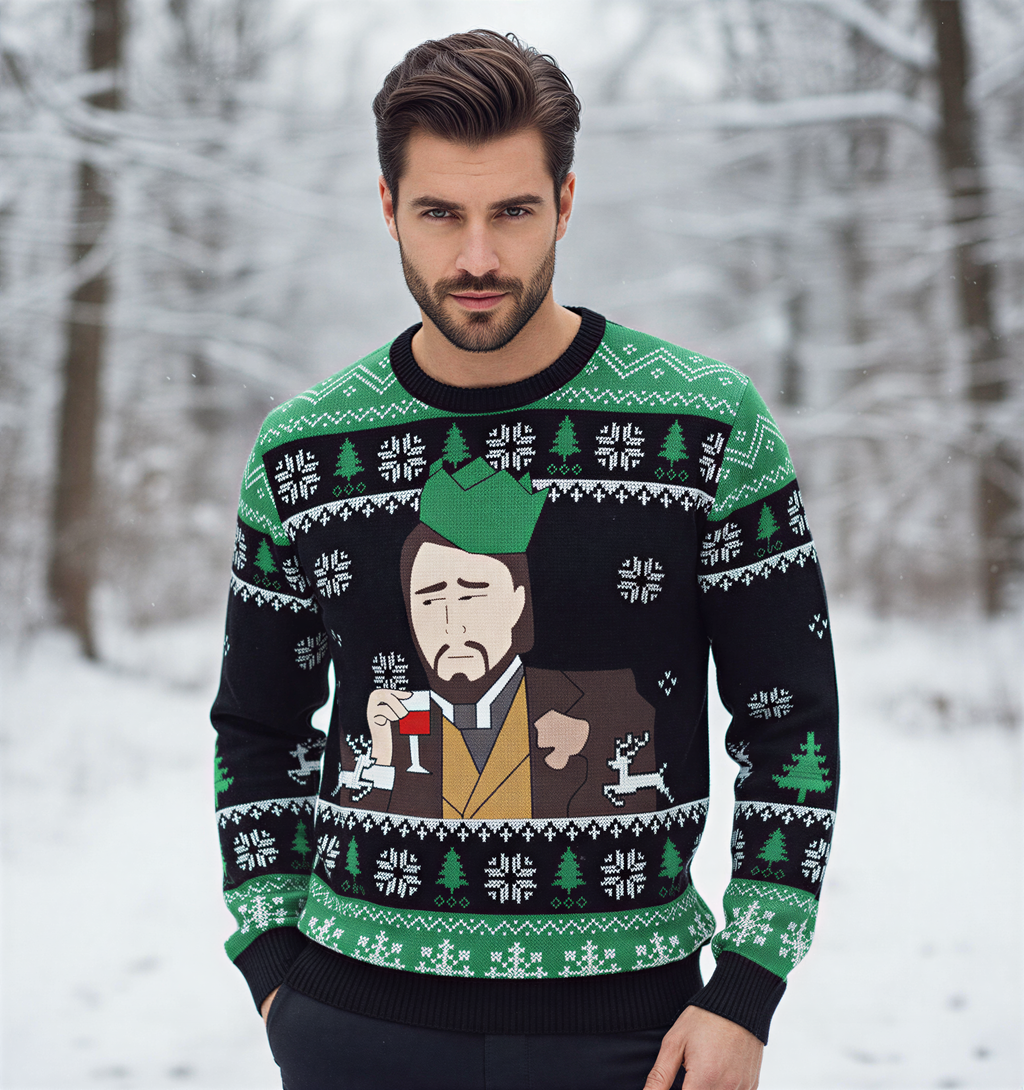 Mike Maglione Natale Divertente | Stile Meme Gatsby | Inverno