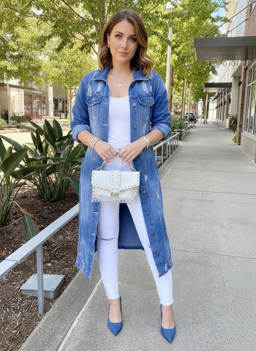 Giacca Jeans Oversize | Stile Vintage | Casual