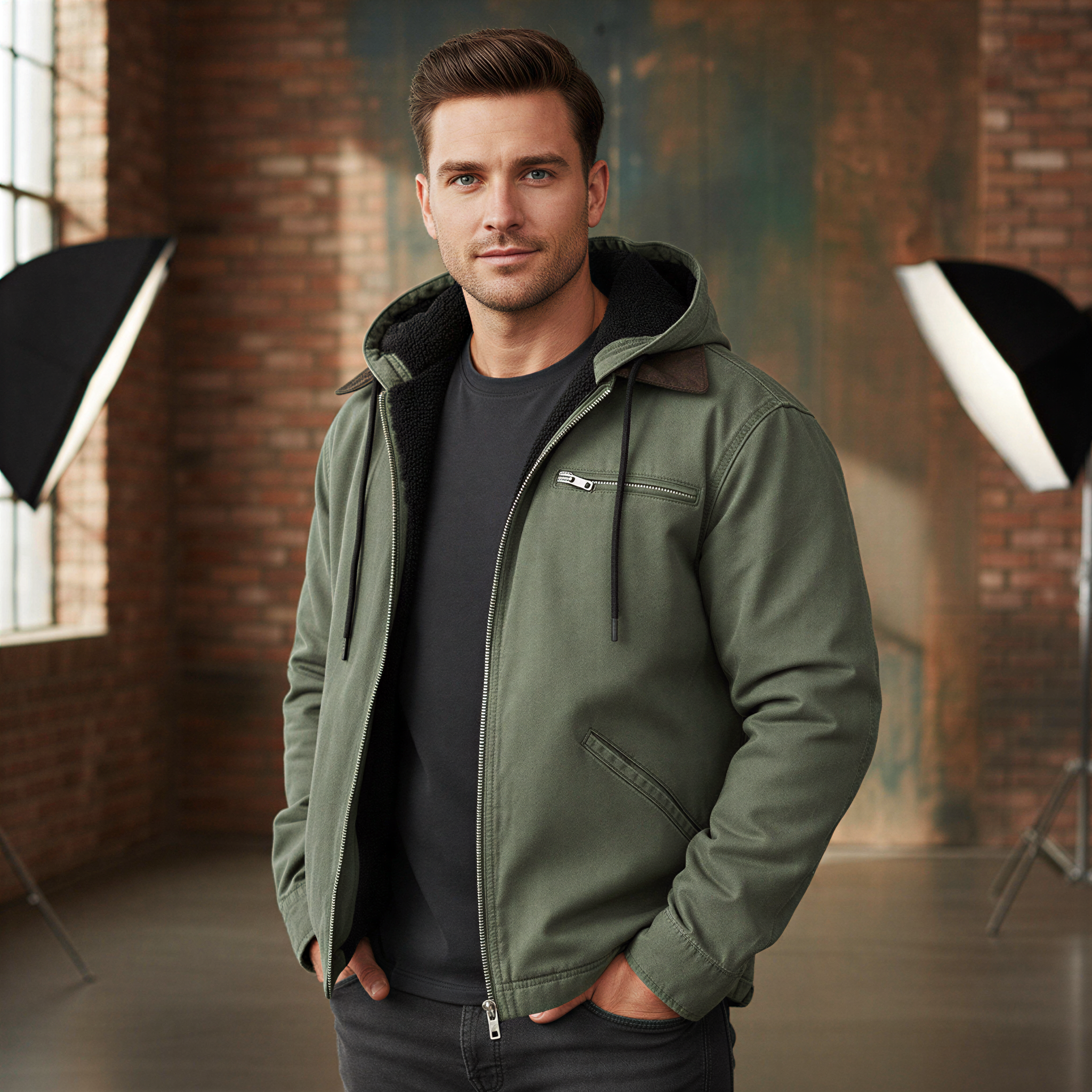 Nelson Giaccone Uomo | Stile Workwear Caldo | Inverno