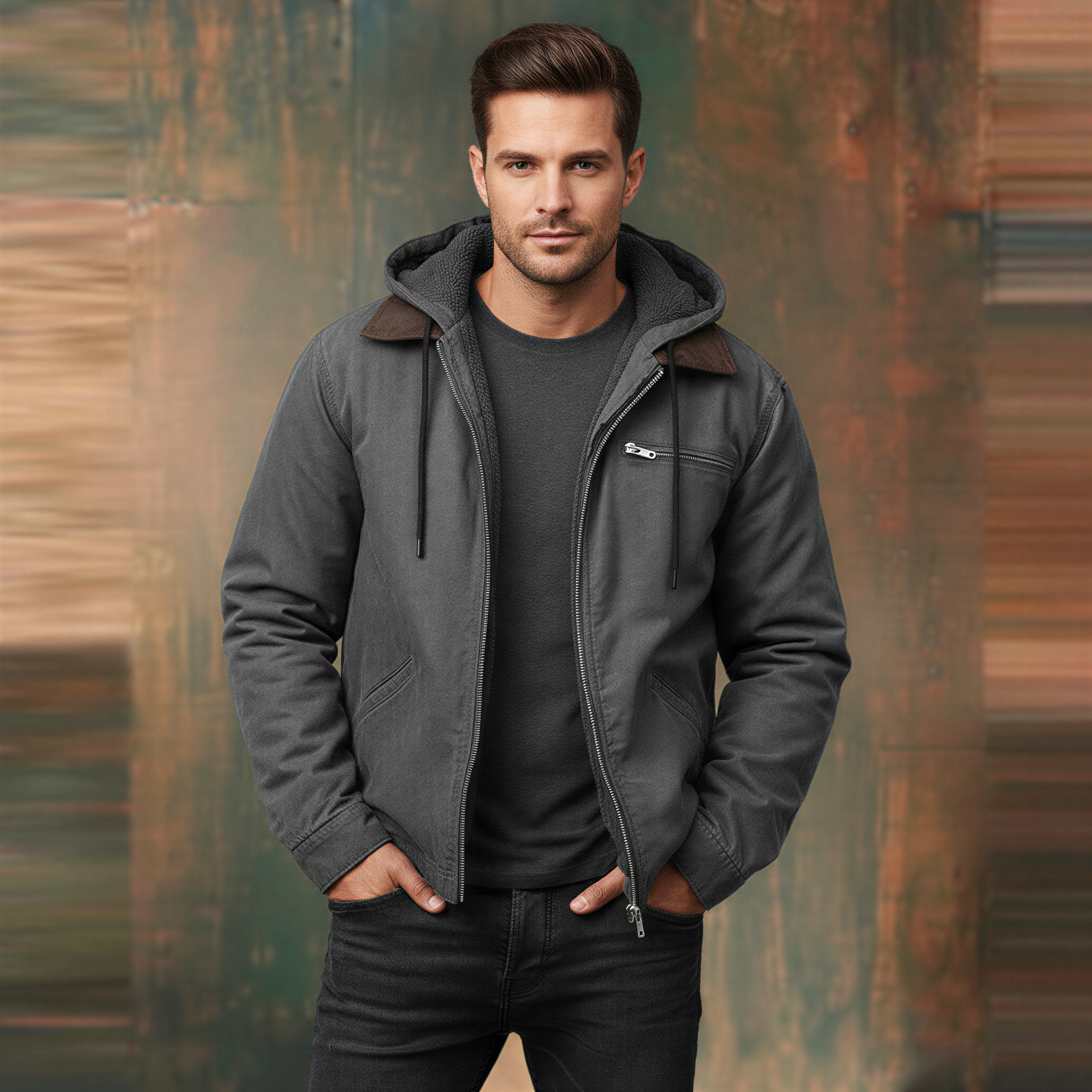 Nelson Giaccone Uomo | Stile Workwear Caldo | Inverno