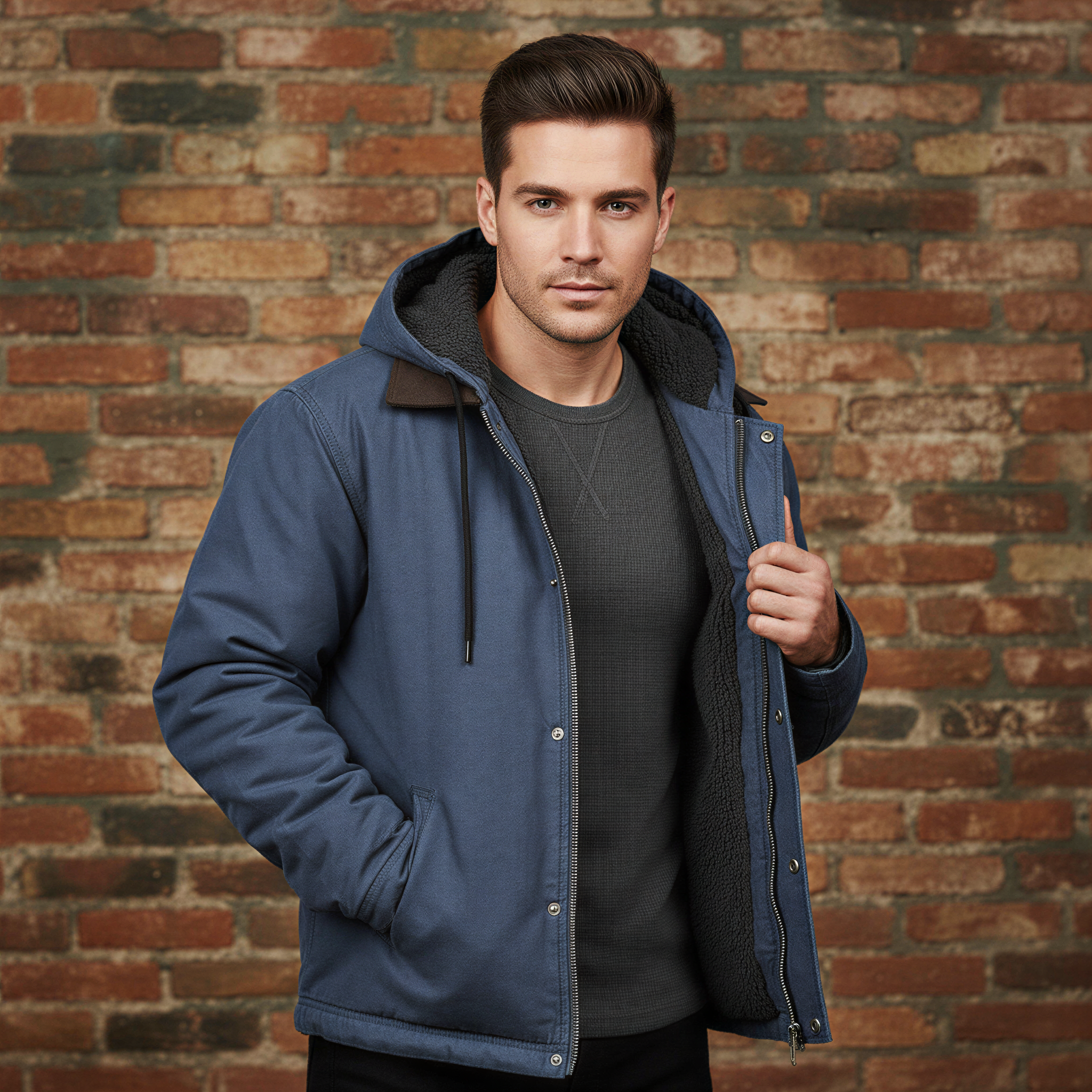 Nelson Giaccone Uomo | Stile Workwear Caldo | Inverno