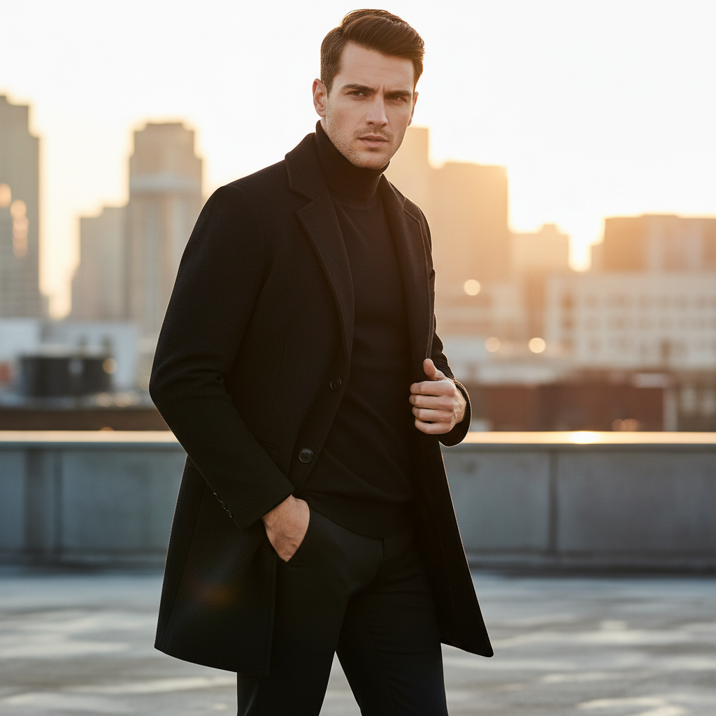 Cappotto Sartoriale in Misto Lana | Eleganza Invernale