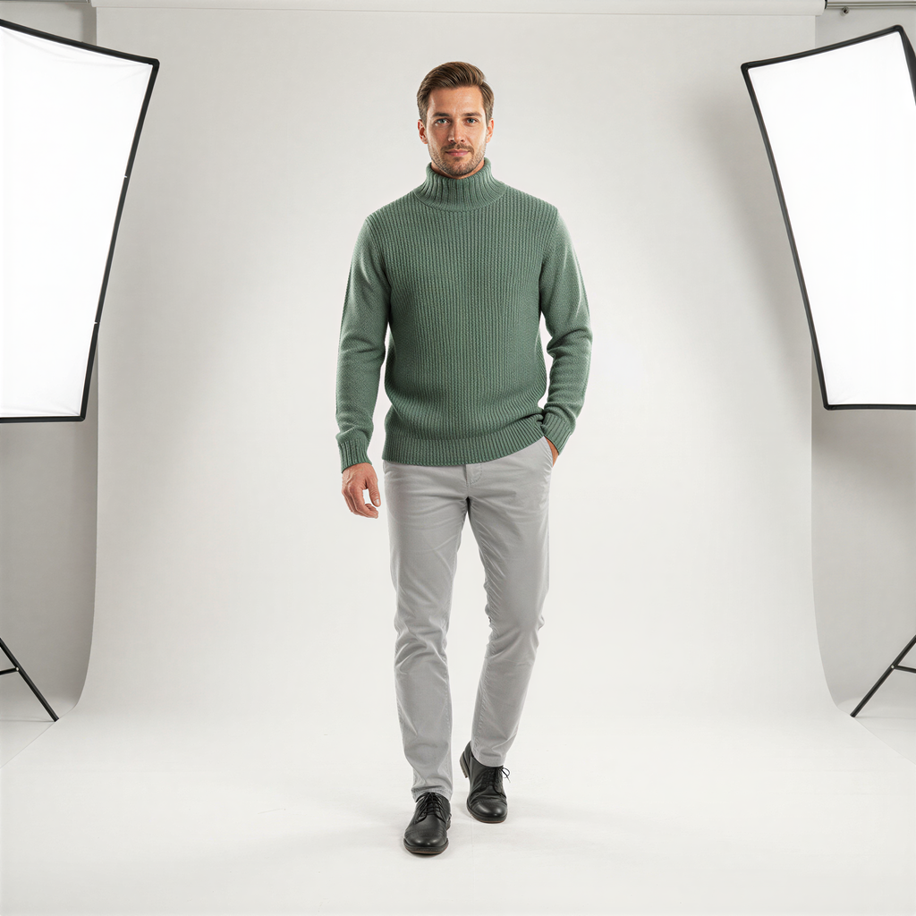 Luke Maglione Girocollo | Classico Casual | Uomo