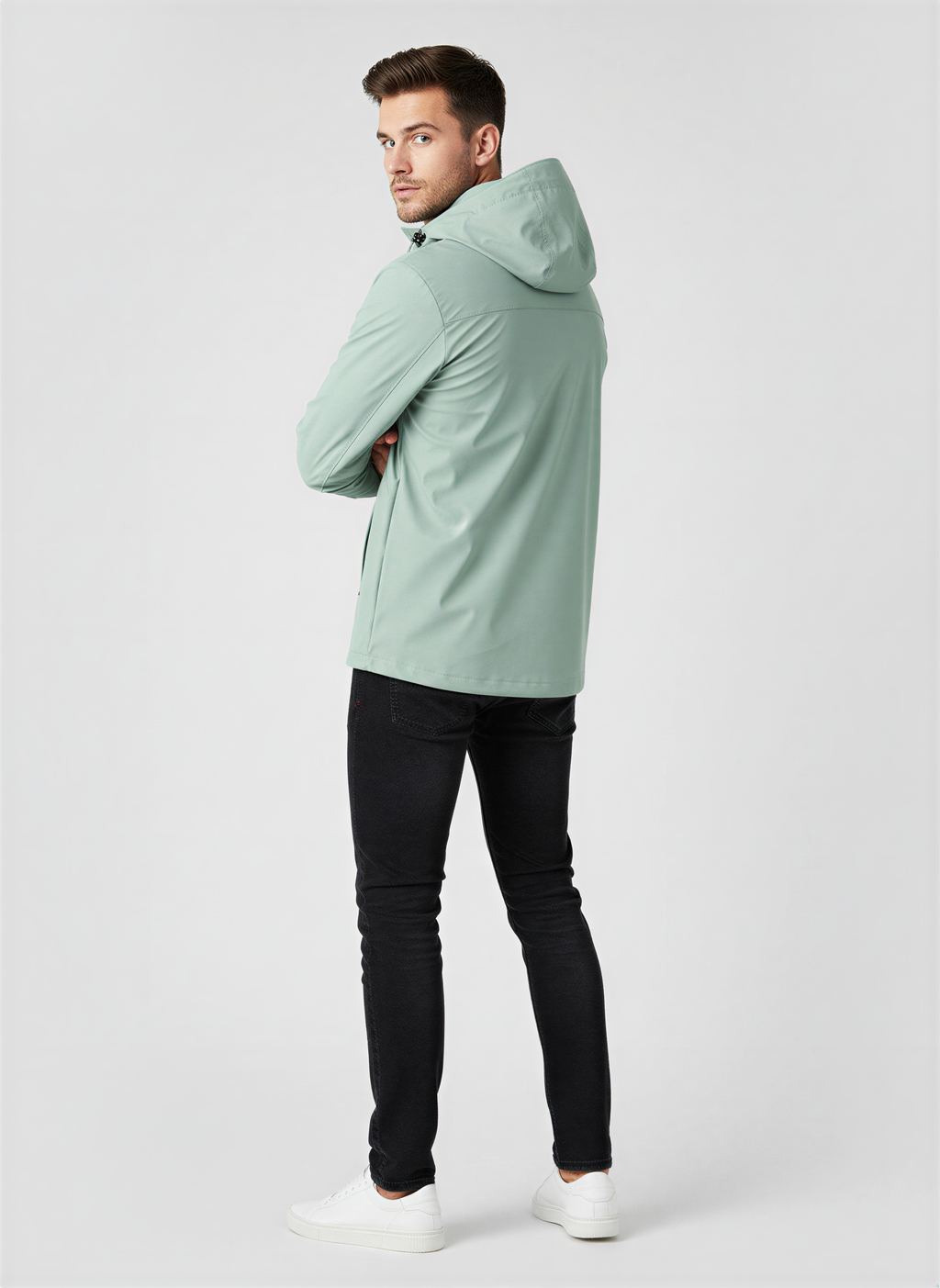 Lorenzo Giacca Utility con Cappuccio | Stile Outdoor | Primavera/Autunno