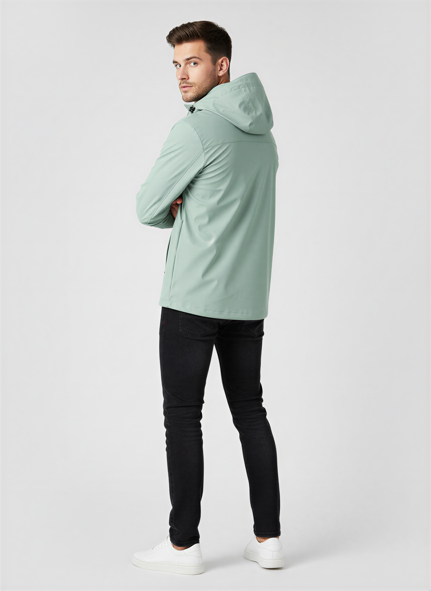 Lorenzo Giacca Utility con Cappuccio | Stile Outdoor | Primavera/Autunno