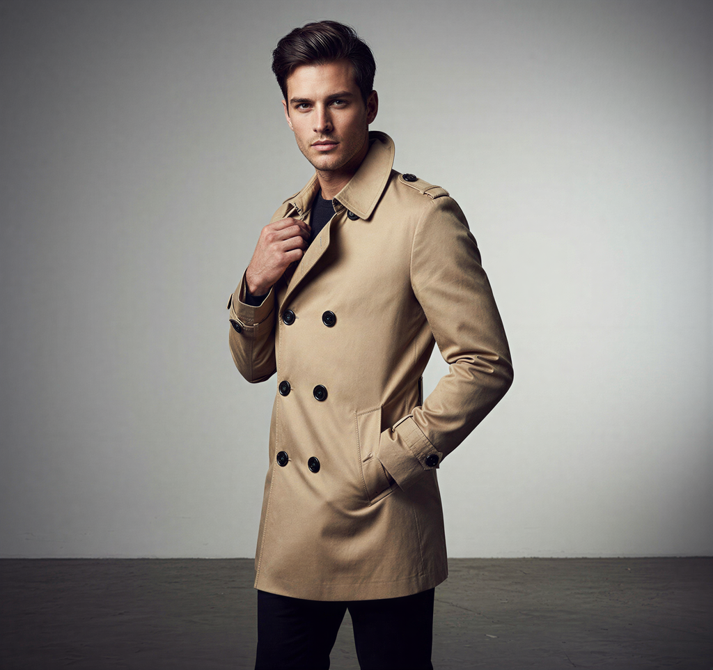 Dominic Trench Classico | Eleganza Doppiopetto | Autunno