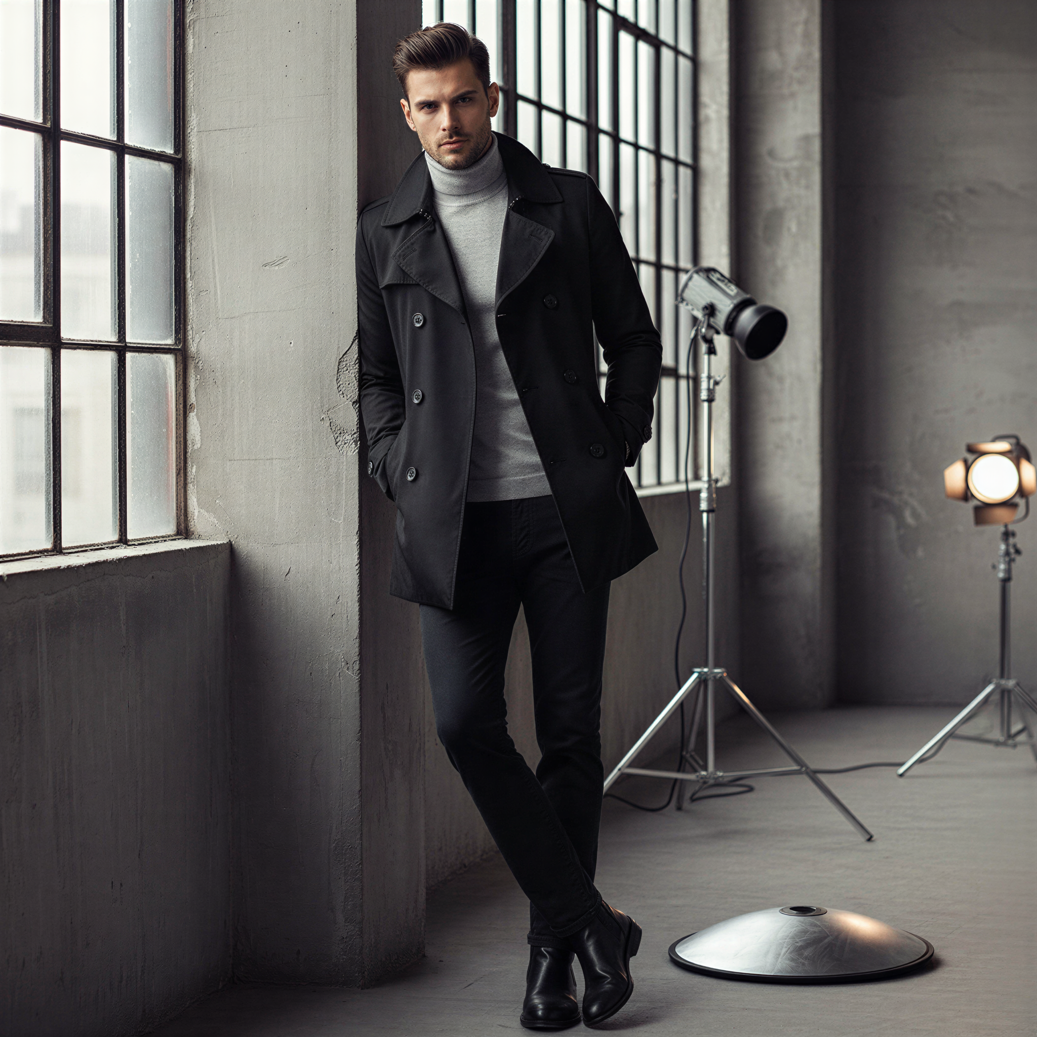 Dominic Trench Classico | Eleganza Doppiopetto | Autunno