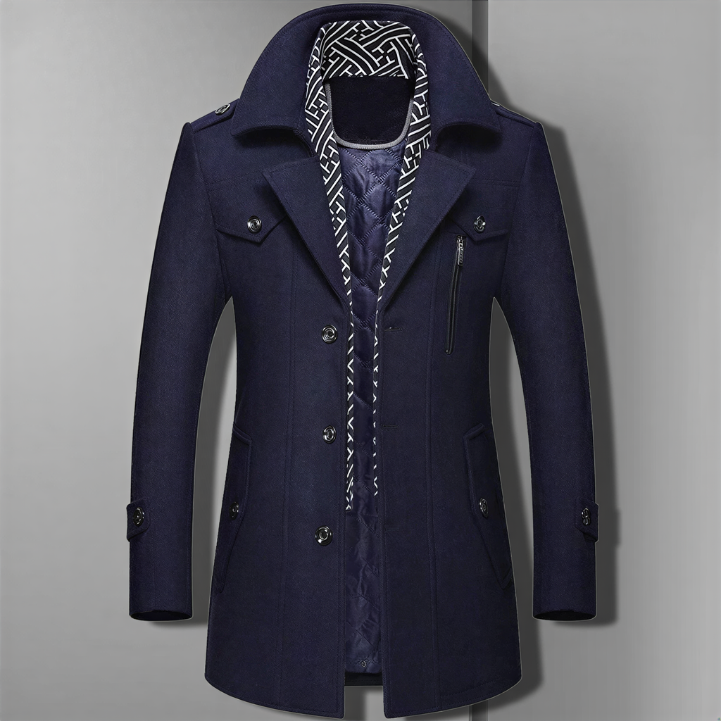 Edward Cappotto Classico | Misto Lana | Inverno Uomo