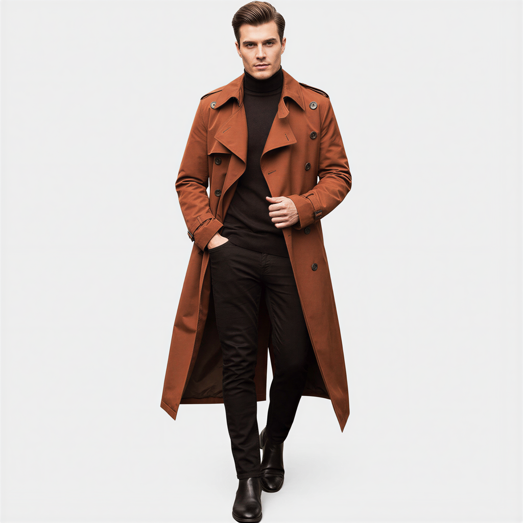 Hans | Trench Lungo Contemporaneo | Multistagione