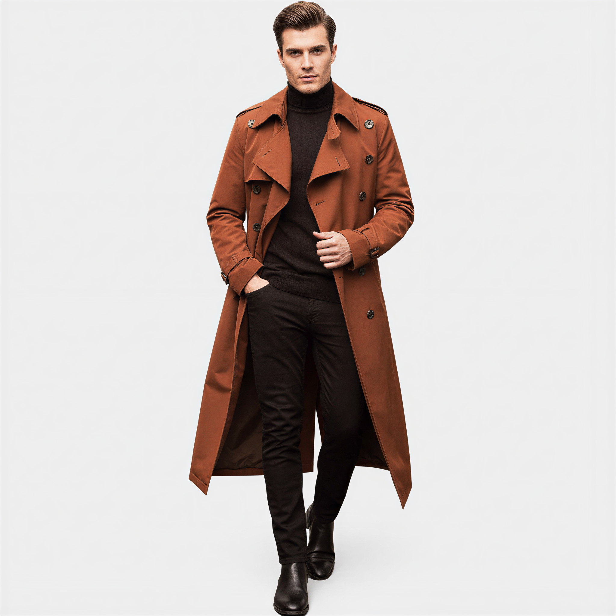 Hans | Trench Lungo Contemporaneo | Multistagione