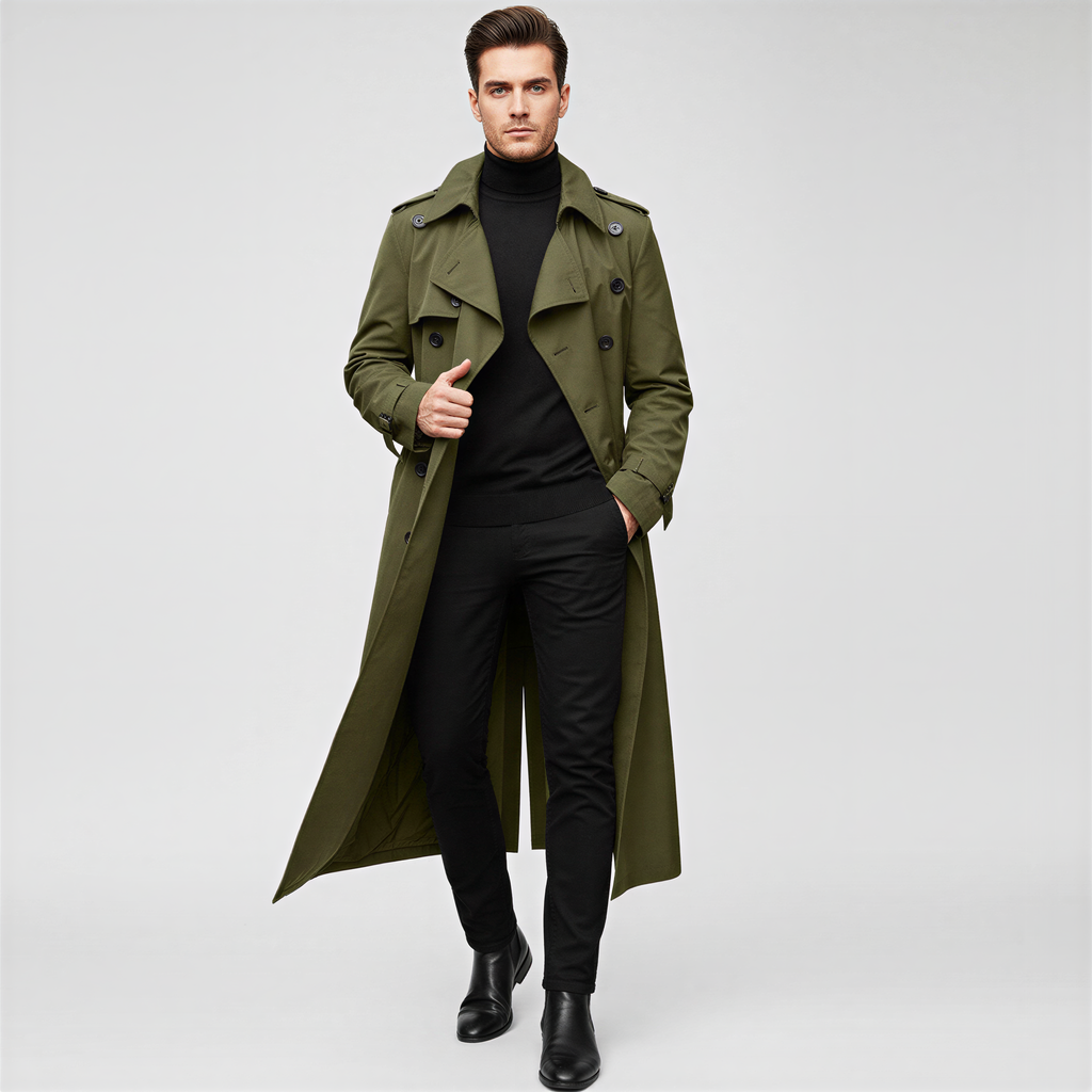 Hans | Trench Lungo Contemporaneo | Multistagione