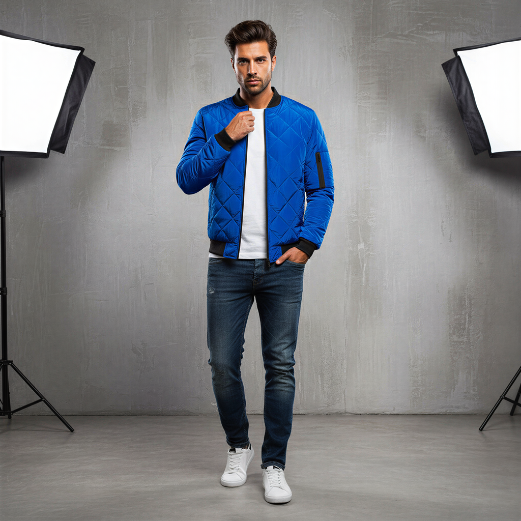 Karl Giacca Bomber Trapuntata | Stile Casual | Autunno