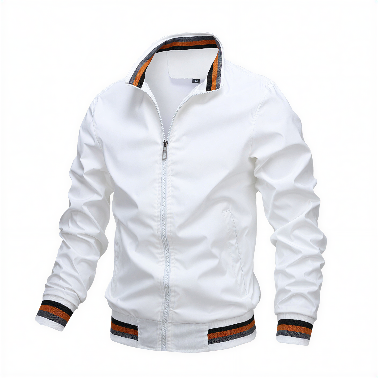 Bomber Jakob | Stile Sportivo con Strisce | Mezza Stagione