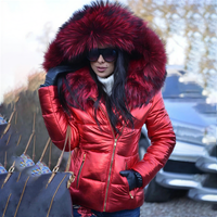 Giacca Trapuntata | Stile Contemporaneo con Cappuccio Pelliccia | Inverno
