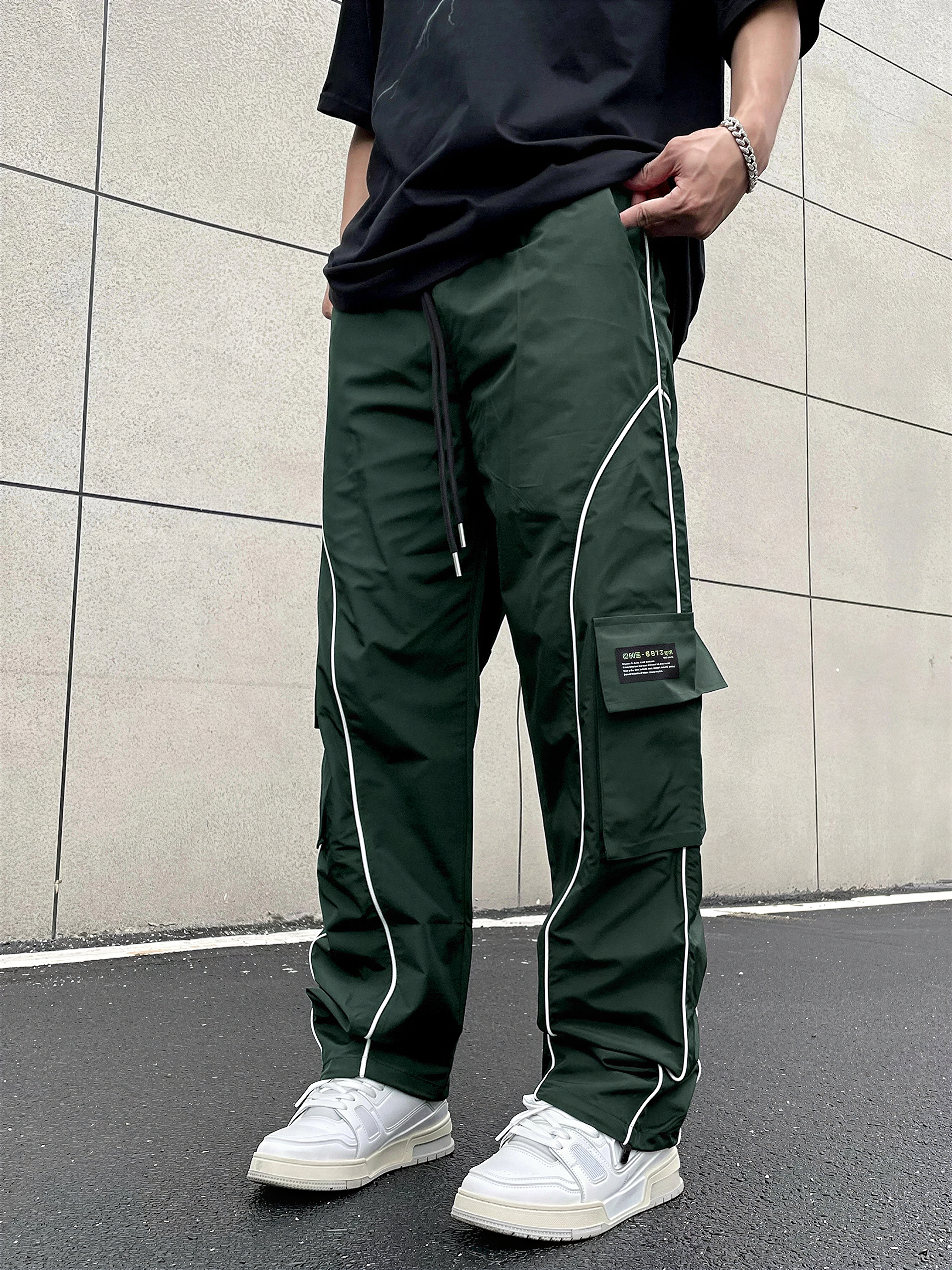 Pantaloni Cargo | Streetwear con Piping | Tutto l'Anno