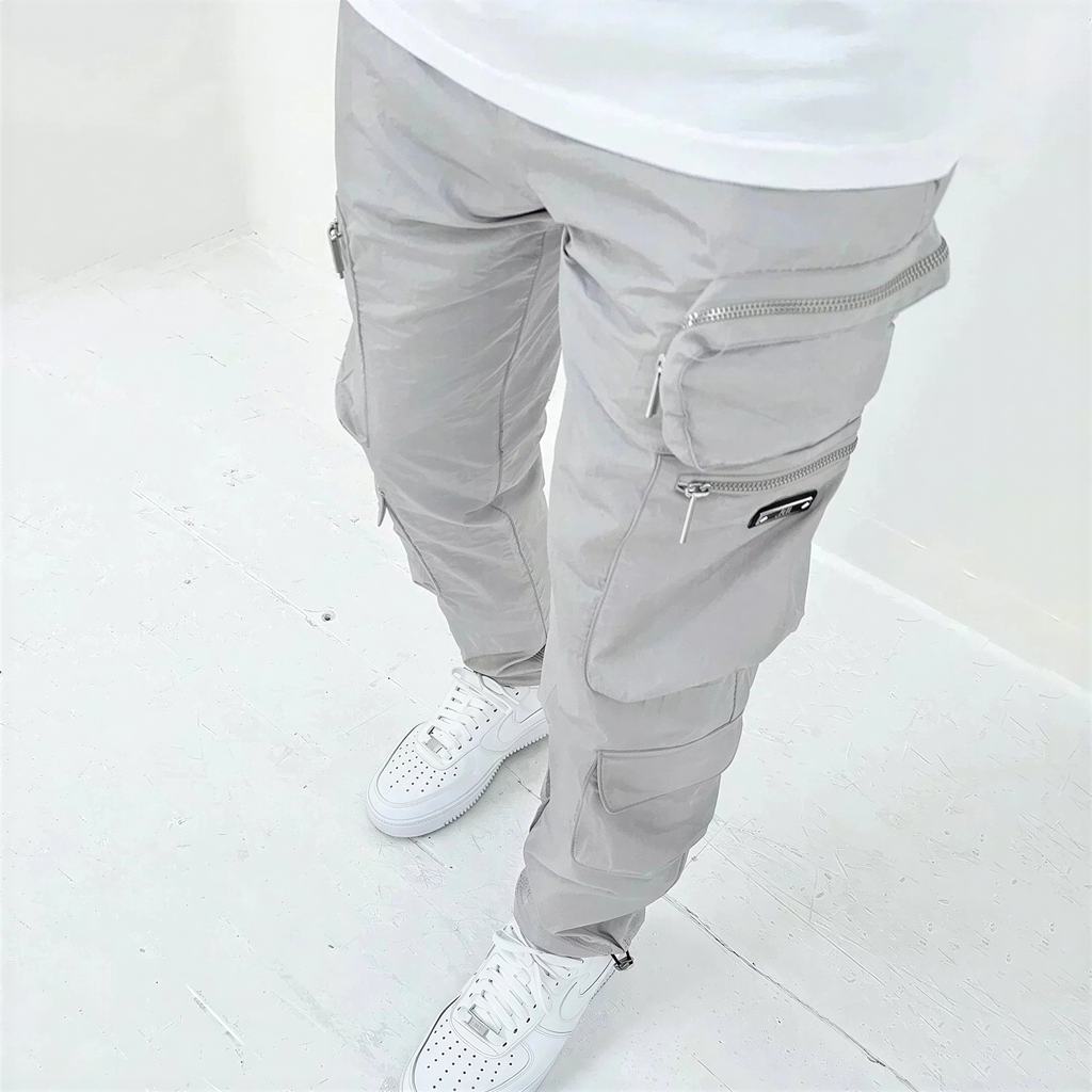 Pantaloni Cargo Reinhard | Slim Fit con Zip | Streetwear