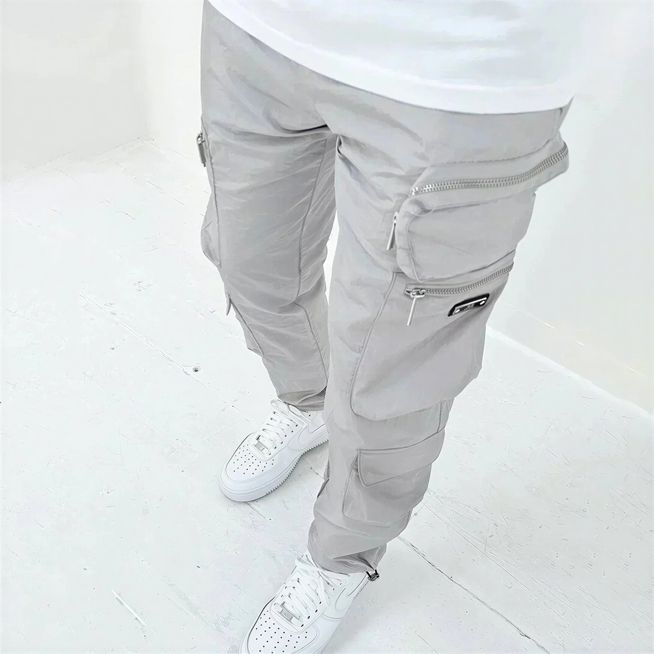 Pantaloni Cargo Reinhard | Slim Fit con Zip | Streetwear