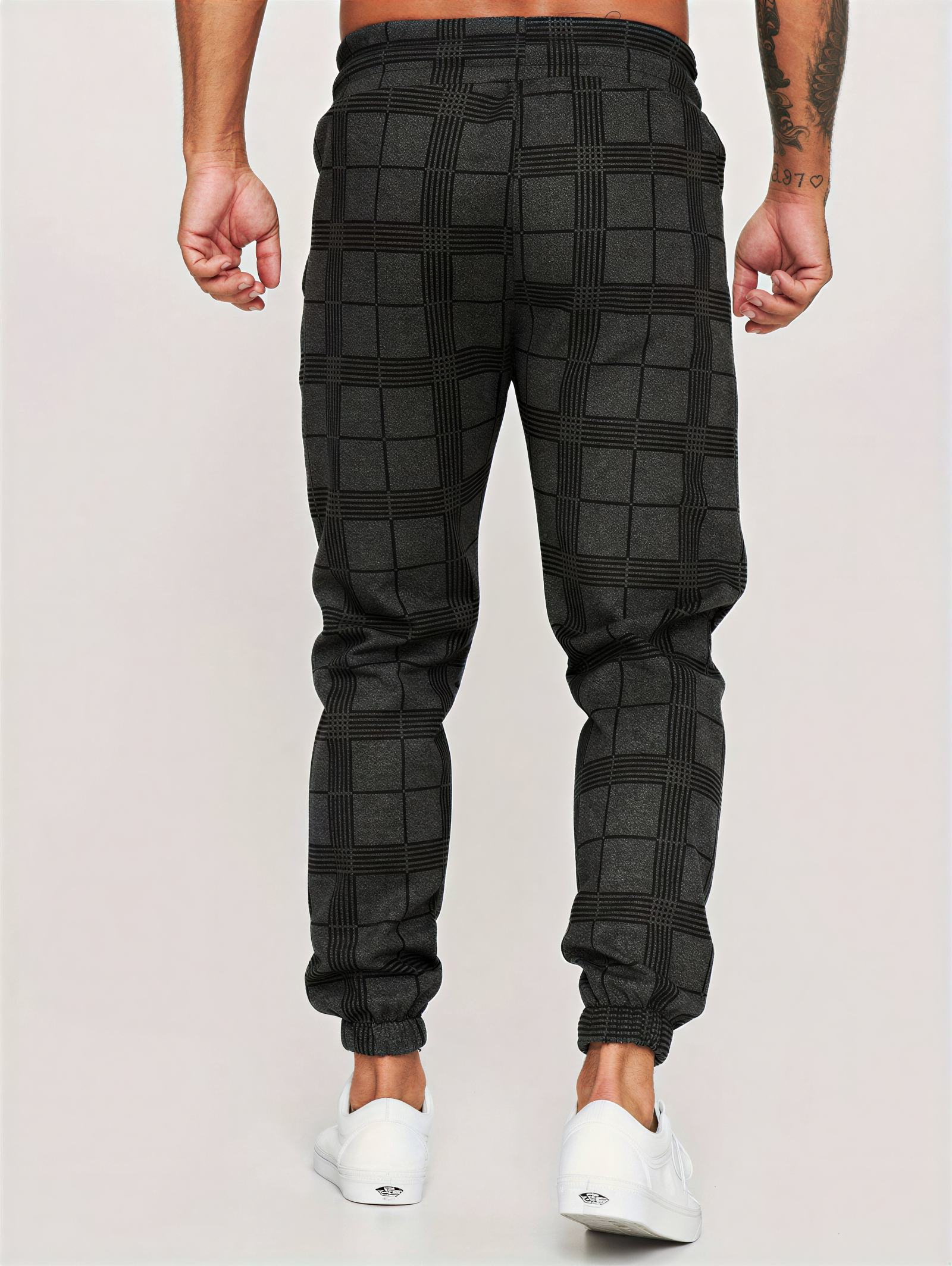 Pantaloni Jogger Uomo | Quadri Casual | Tutto l'Anno