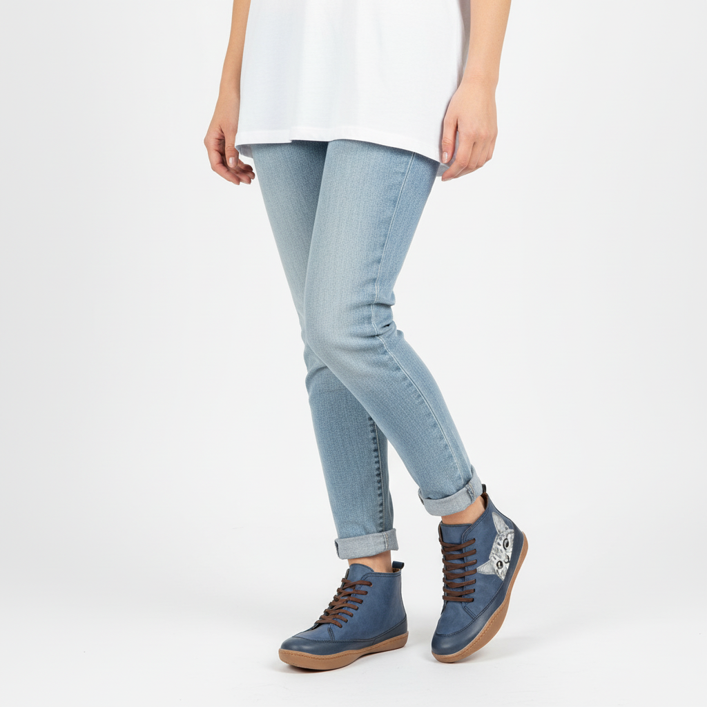Sneakers Donna | Stivaletto con Gatto | Casual