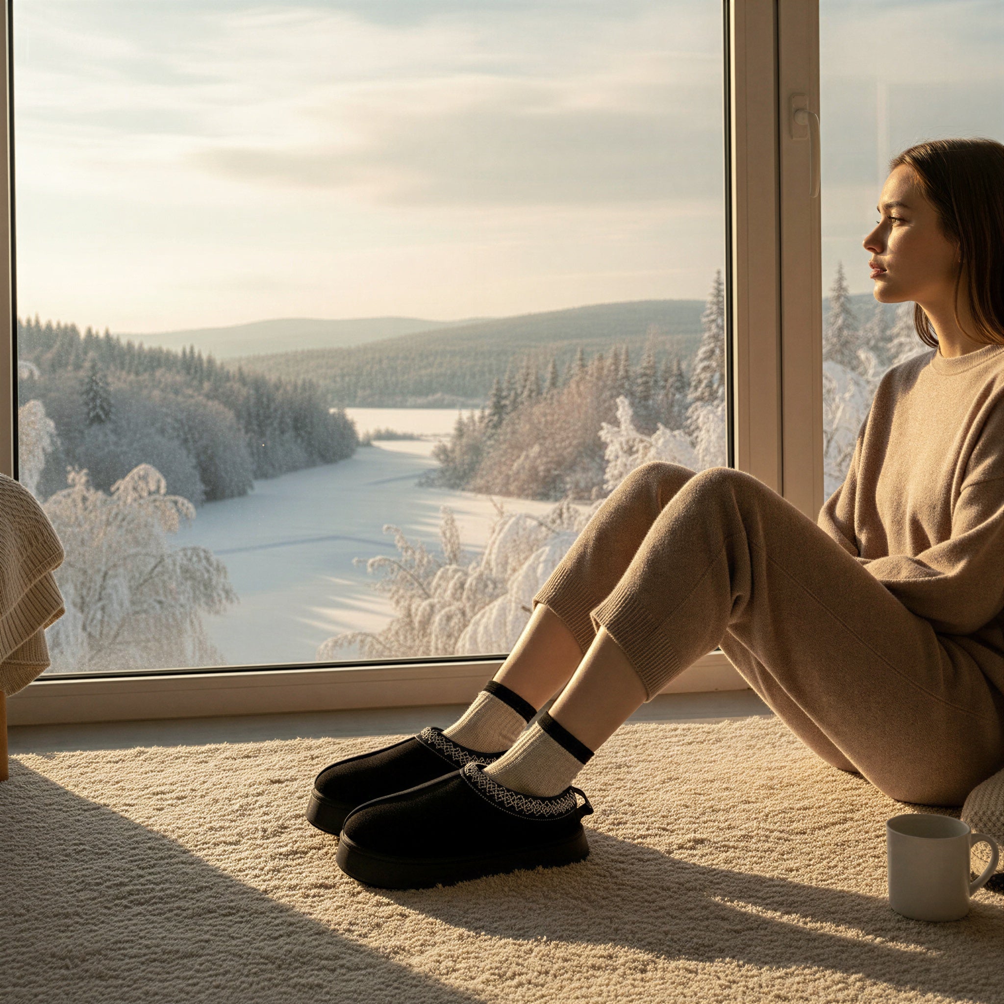 Sabot Lena | Morbidi con Fodera in Ecopelliccia | Casual