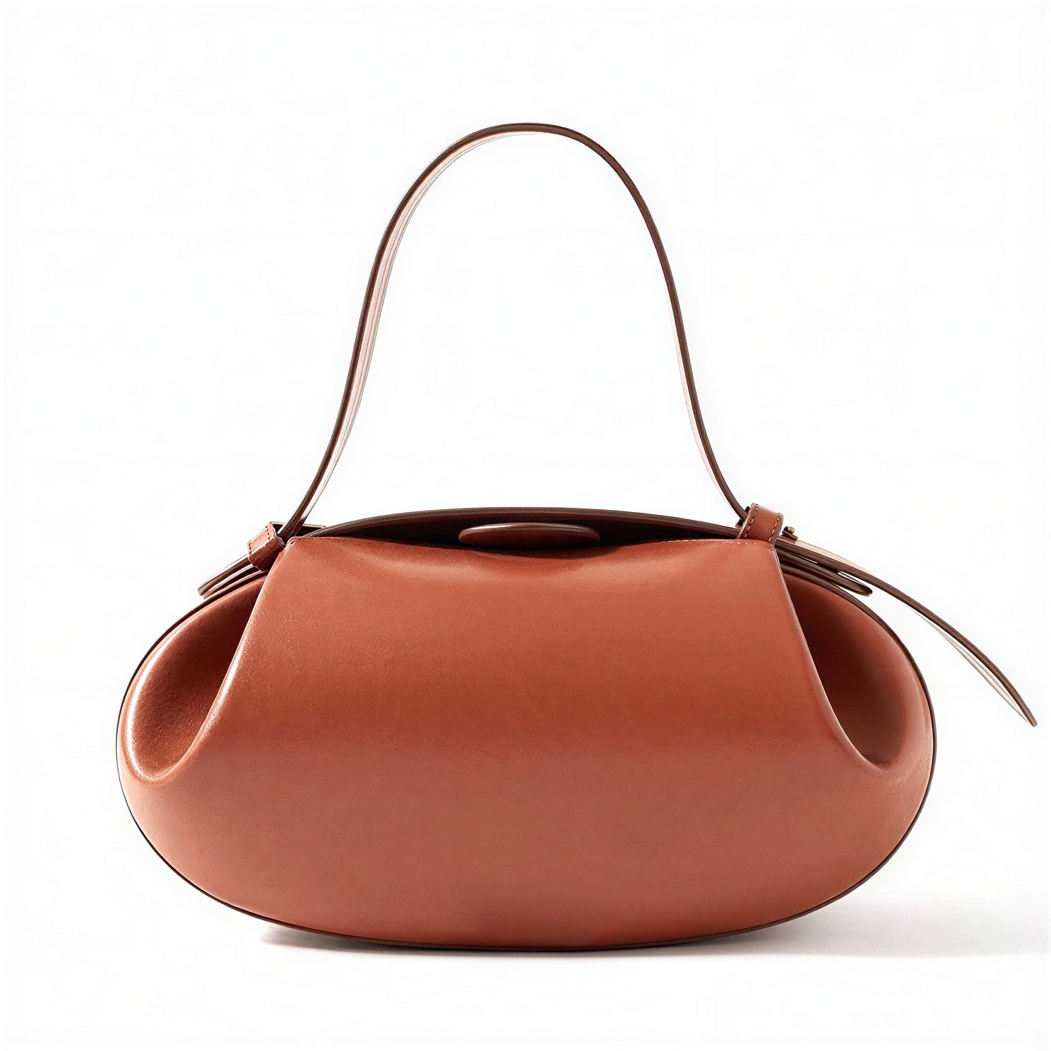 Borsa Guinevere | Pelle Arrotondata | Eleganza Moderna