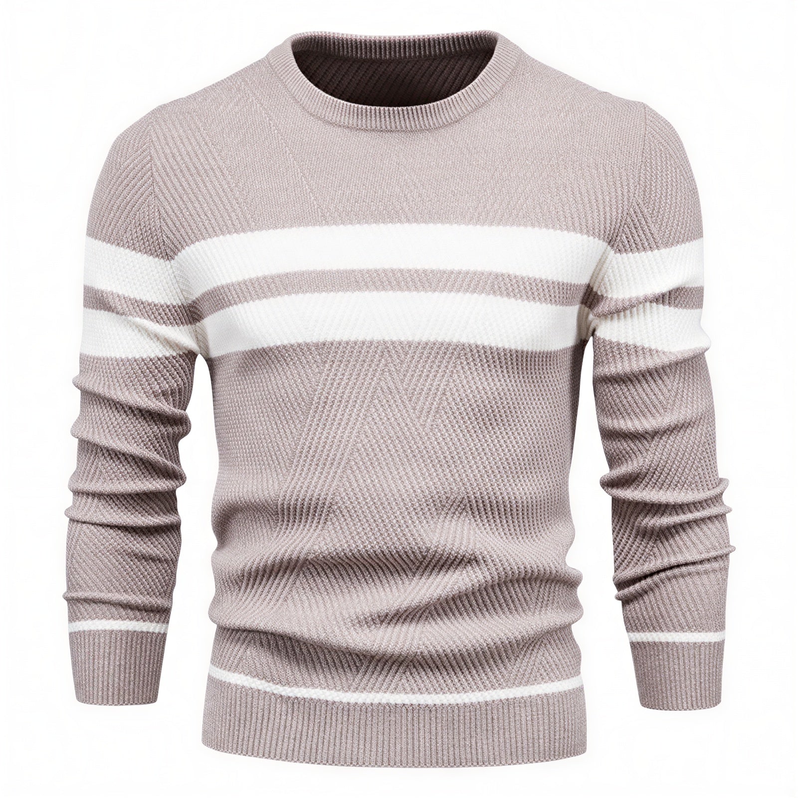 Maglione a Righe da Uomo – Stile Moderno e Chic