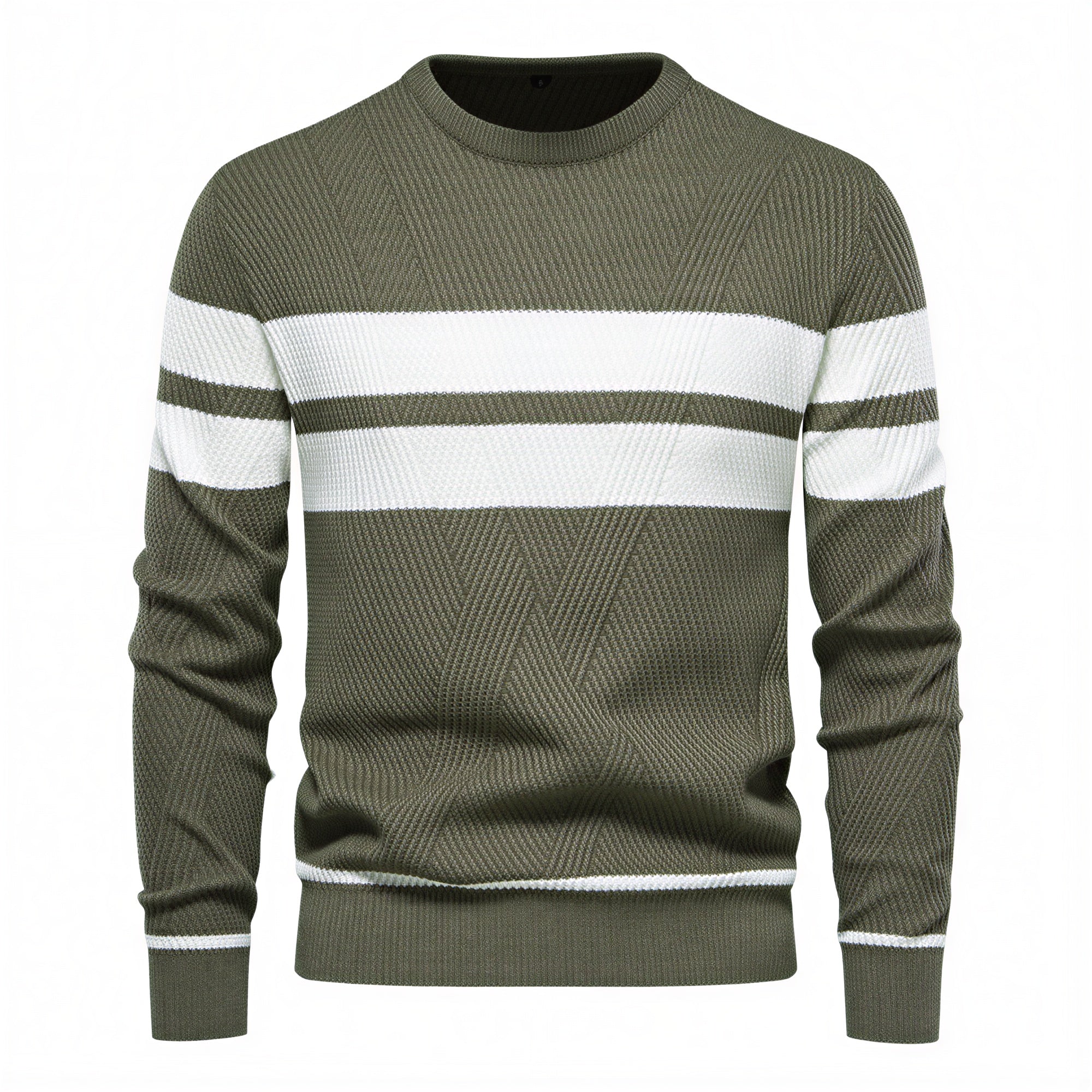 Maglione a Righe da Uomo – Stile Moderno e Chic