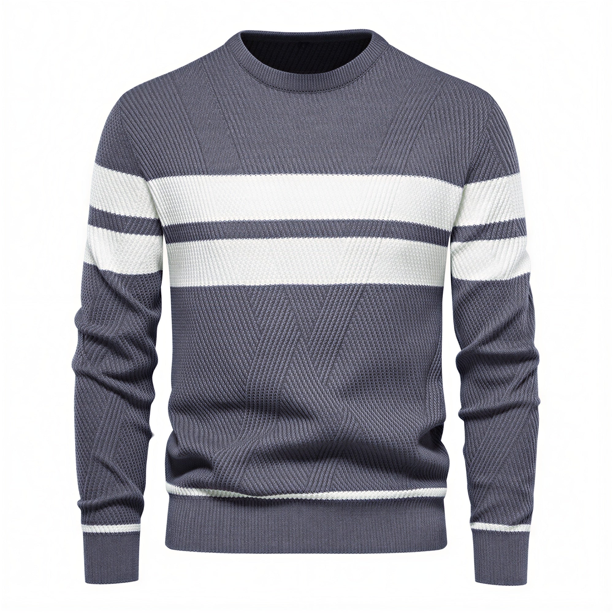 Maglione a Righe da Uomo – Stile Moderno e Chic