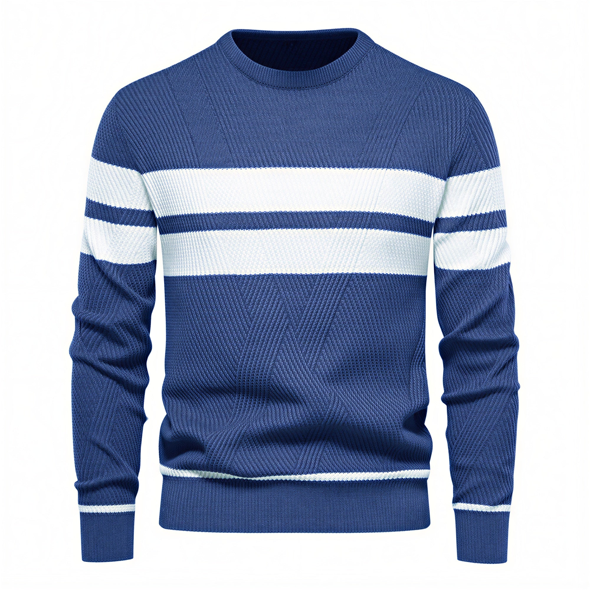 Maglione a Righe da Uomo – Stile Moderno e Chic