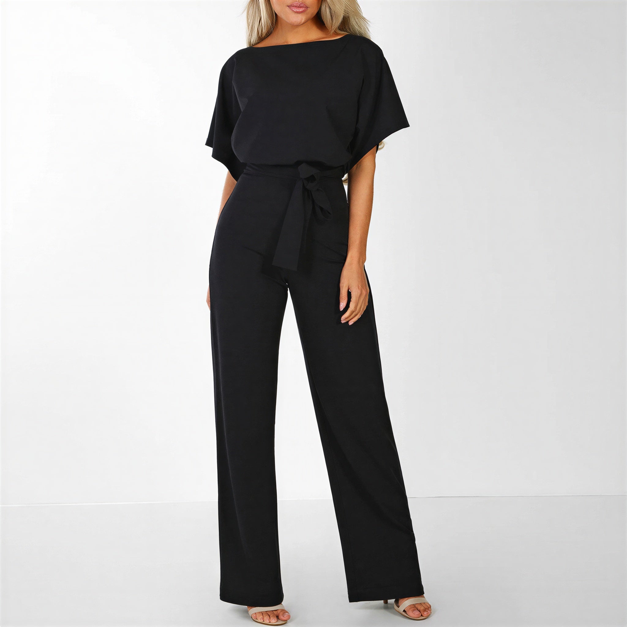 Jumpsuit Elegante | Gamba Larga | Tutte le Stagioni